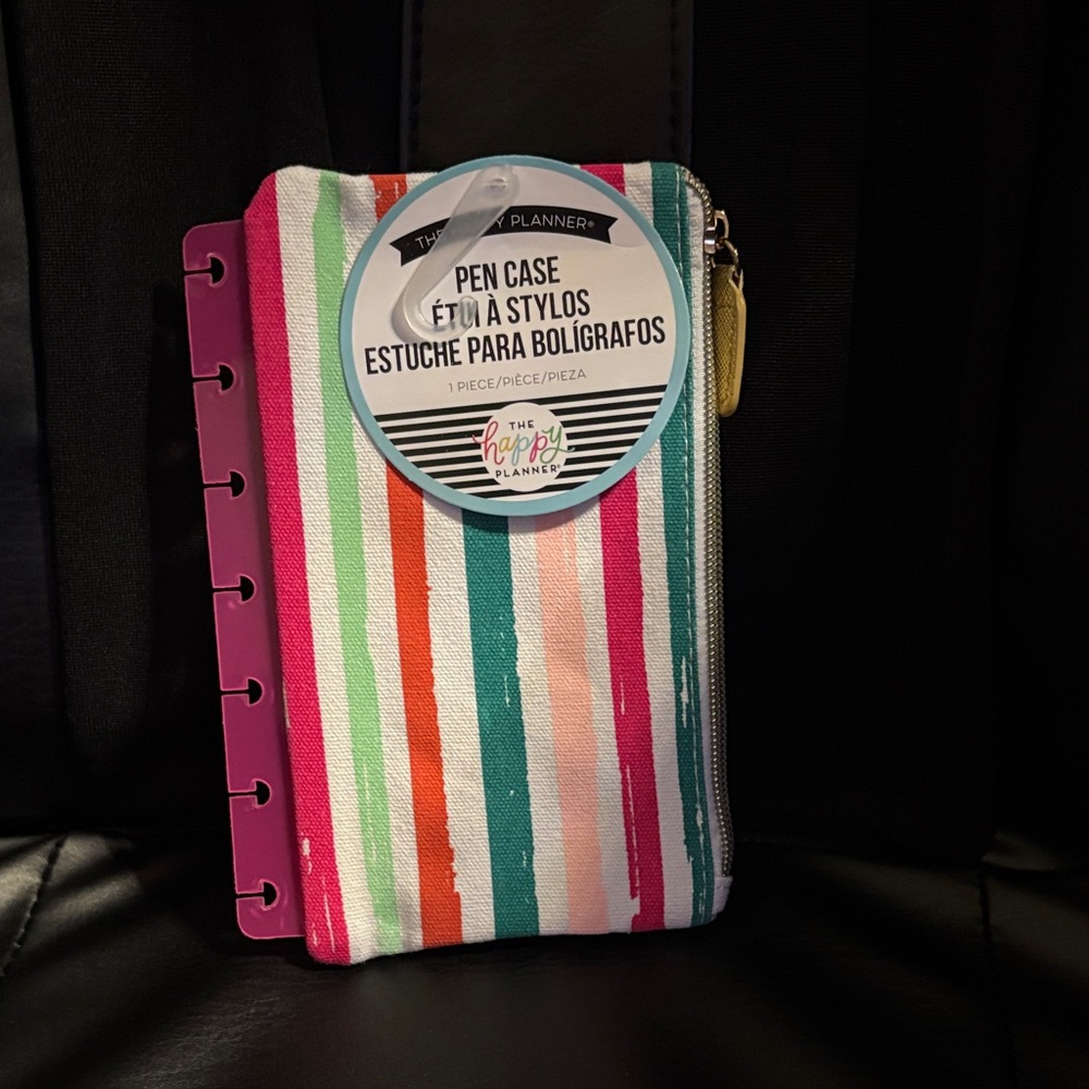Happy Planner Case with Zipper
